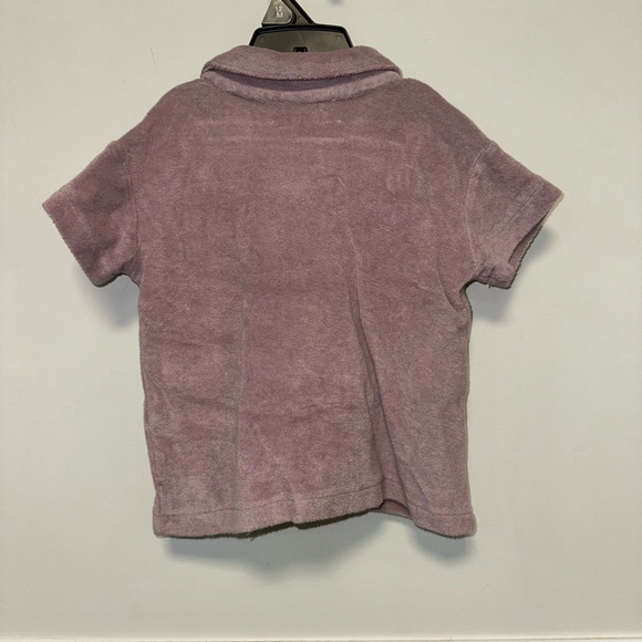 Boys Girls easy-peasy Set Size 12M Purple NWOT NEW Organic cotton Terry Cloth - Picture 4 of 11